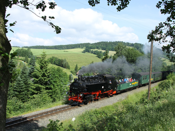 Für Eisenbahnliebhaber in Oberwiesenthal im Erzgebirge