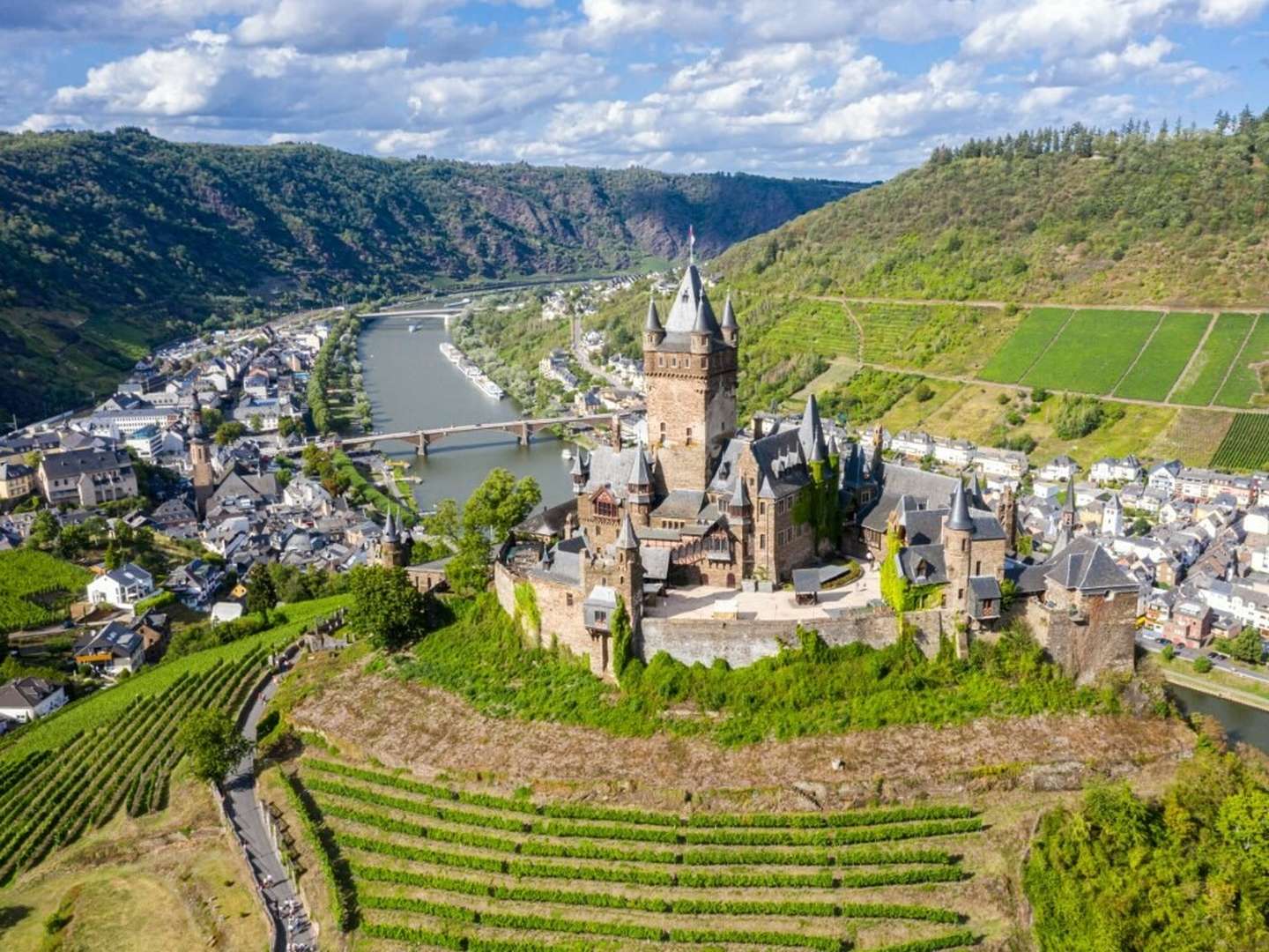 3 Gangmenü mit Kopfkissen an der Mosel 