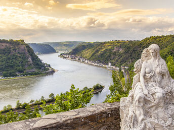 Gourmet-Auszeit im Tal der Loreley - 3 Tage am Rheinufer