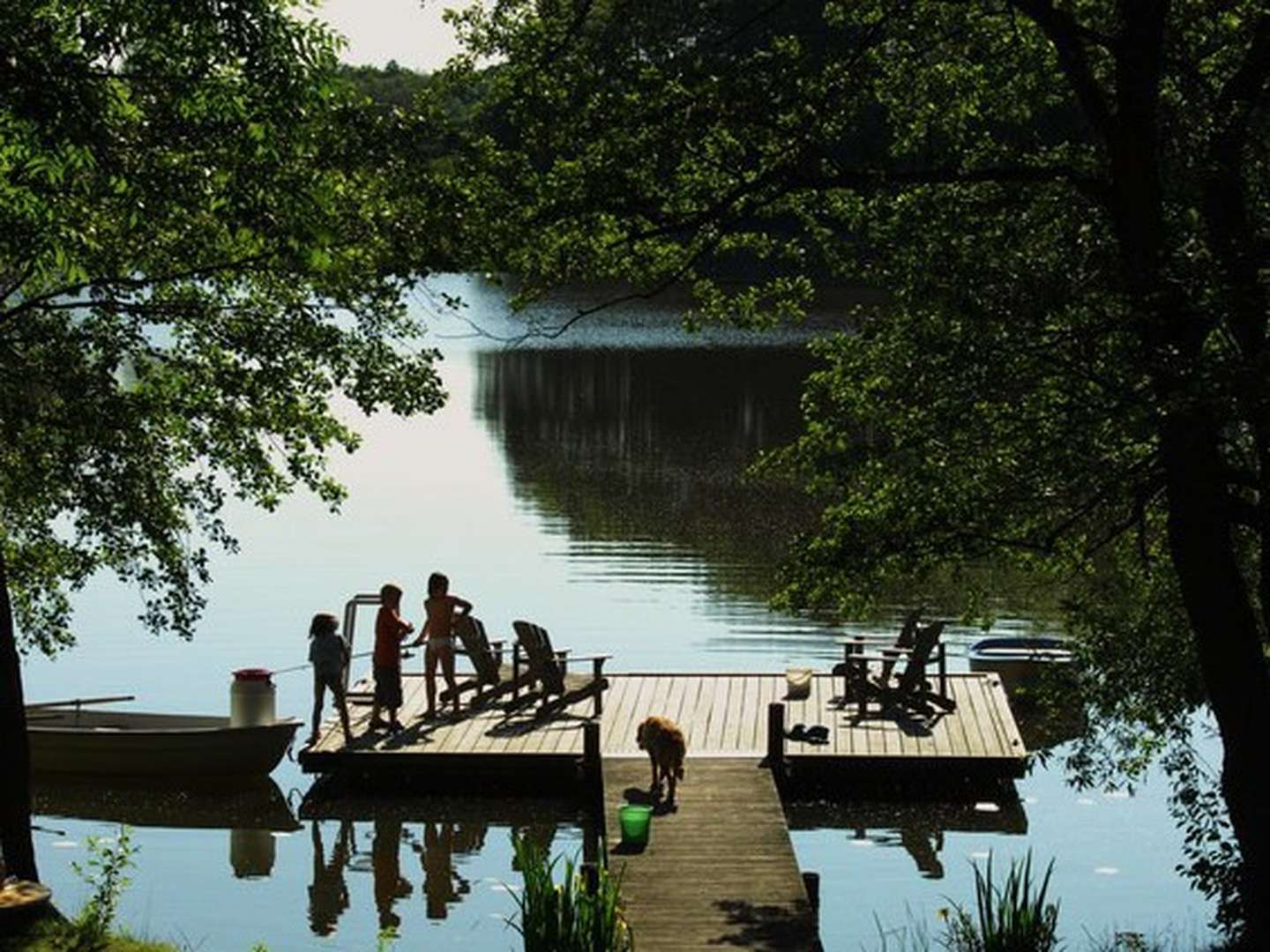 Urlaub direkt am See