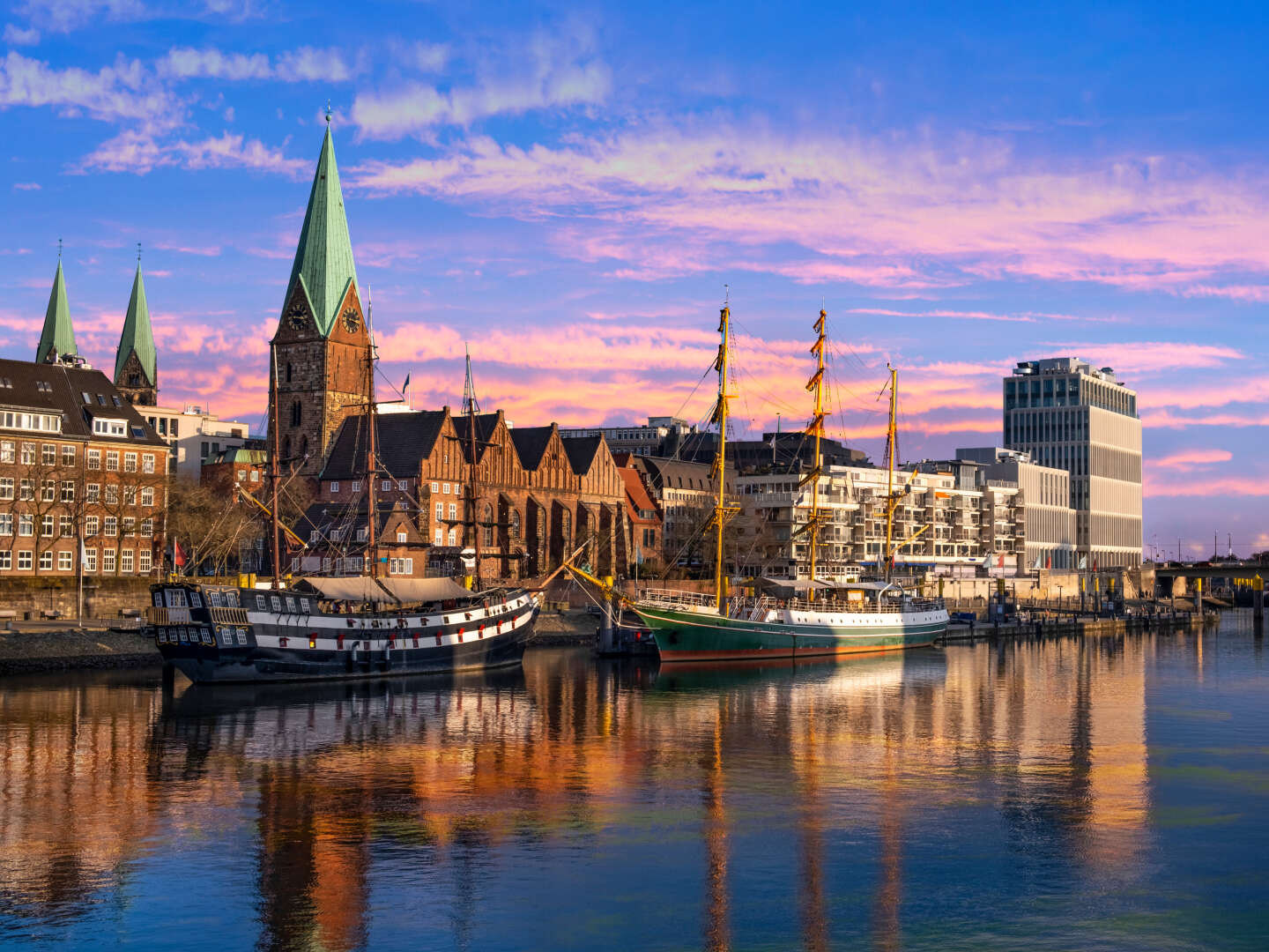 Kurzurlaub am Ufer der Weser in Bremen | 2 Tage