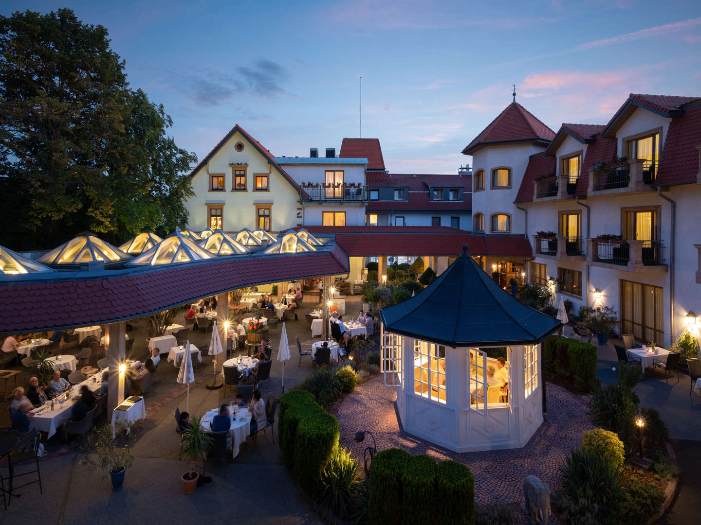 Kurzurlaub im Ringhotel Winzerhof in Rauenberg