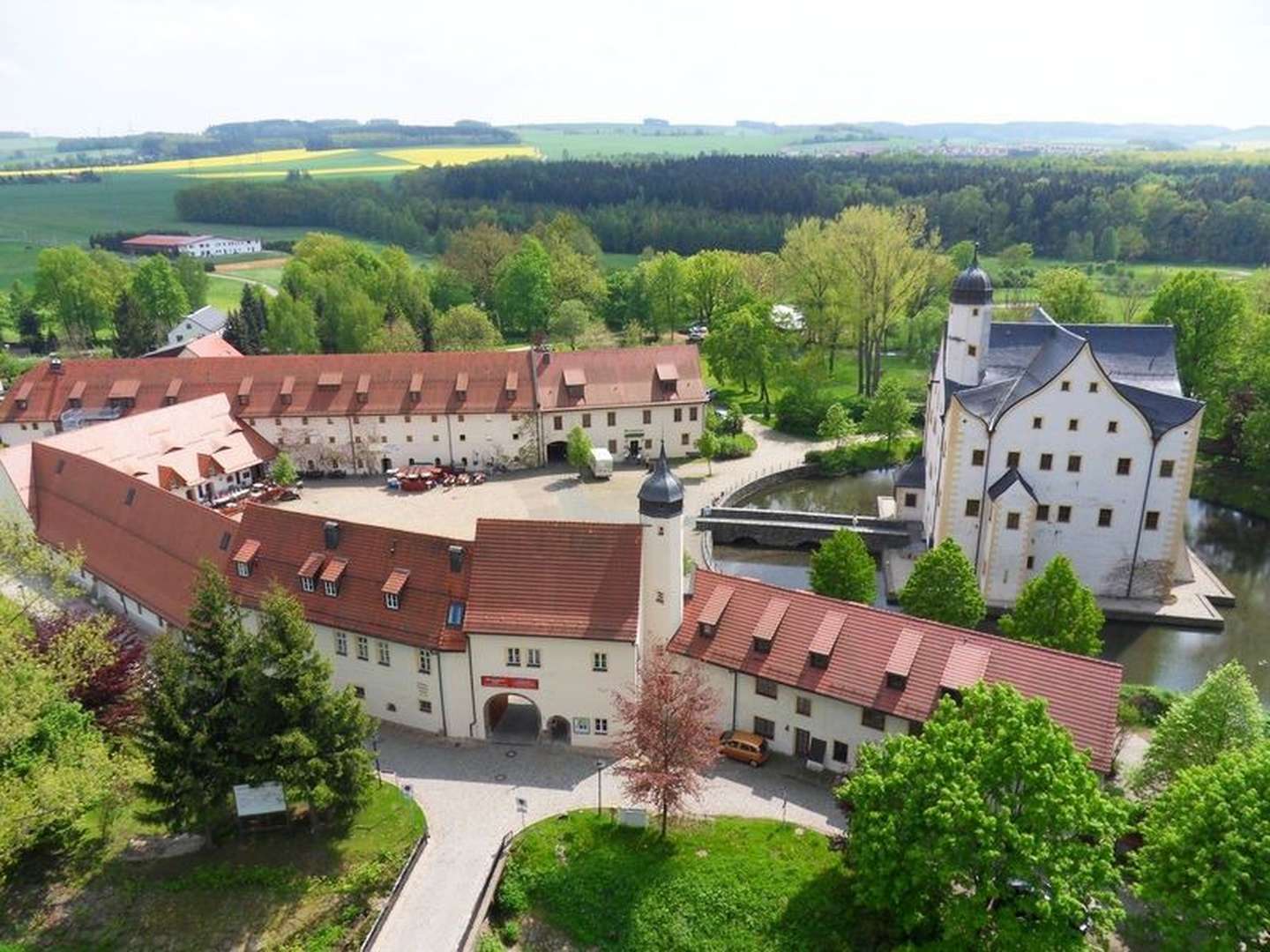 Zeit zu zweit im Wasserschloss Klaffenbach inkl. Kaffee und Kuchen