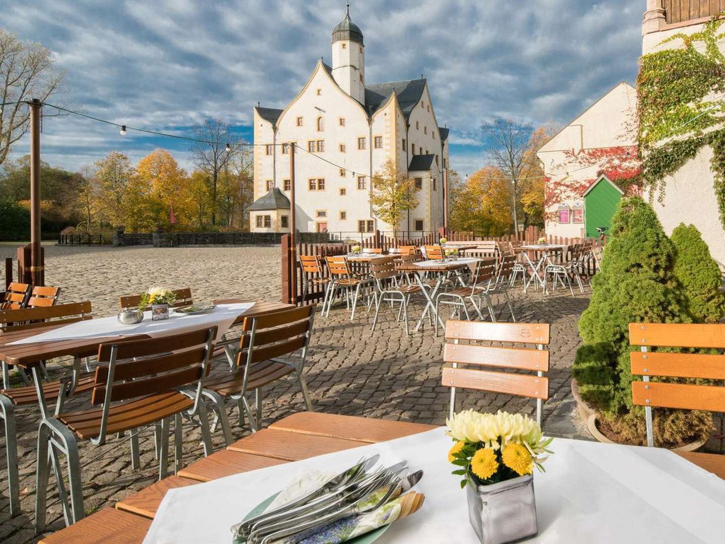 Ferien im Wasserschloss