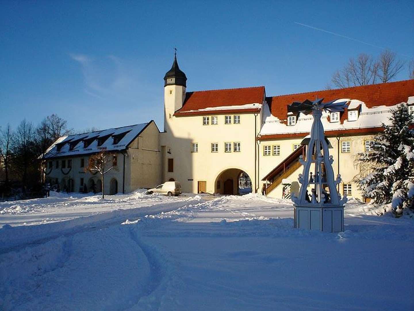 Romantische Nacht im Schlosshotel