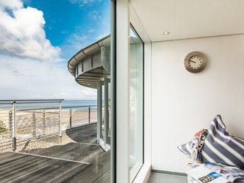 Nur Du und ich in Warnemünde, direkt am Strand