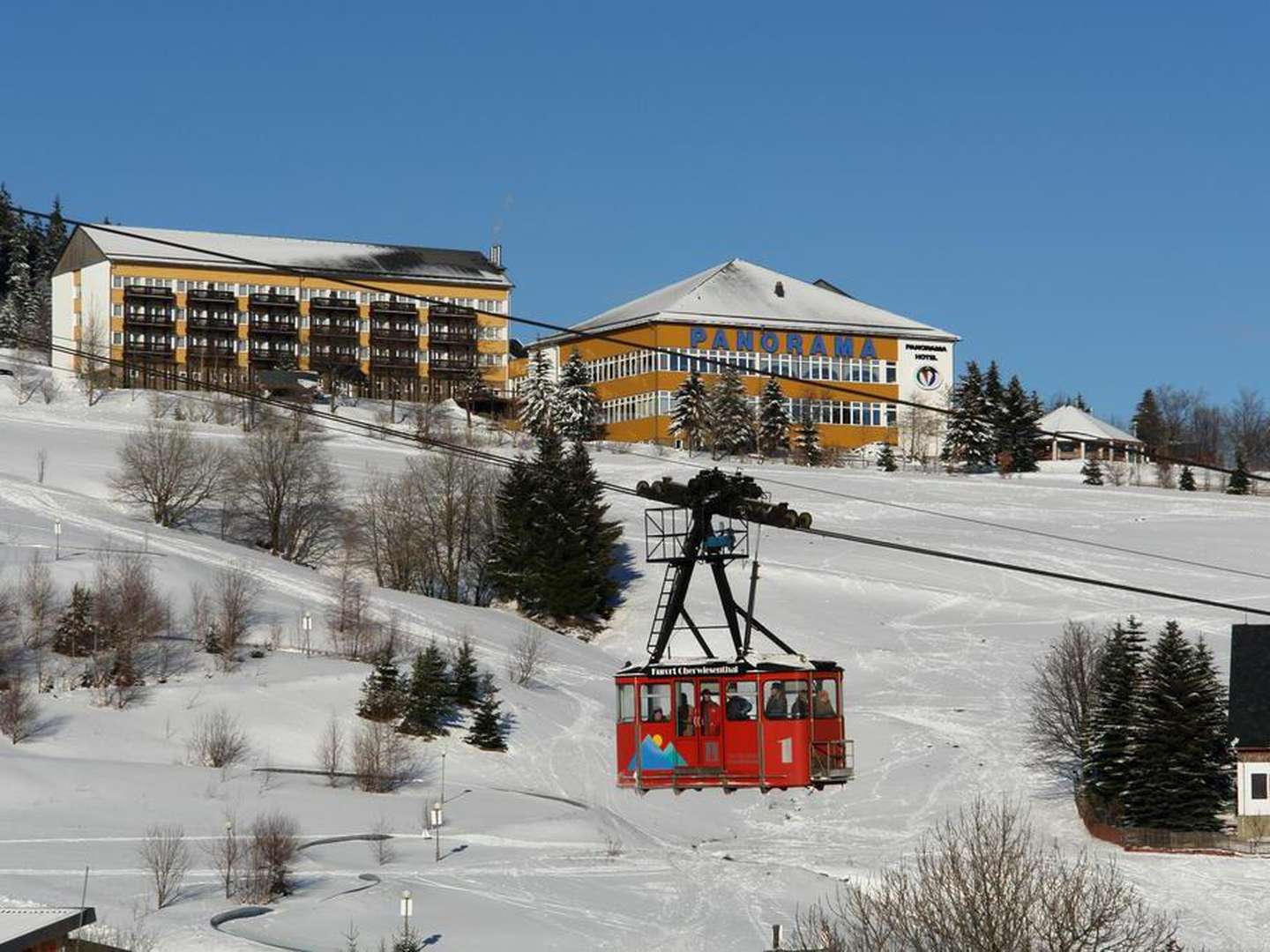 6 = 5 Tage Urlaubshit Panorama Hotel in Oberwiesenthal inkl. Halbpension