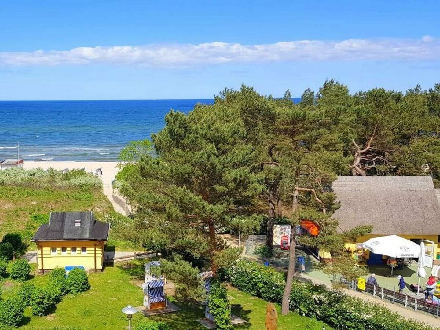 Weihnachten am Meer mit Abendessen auf Usedom