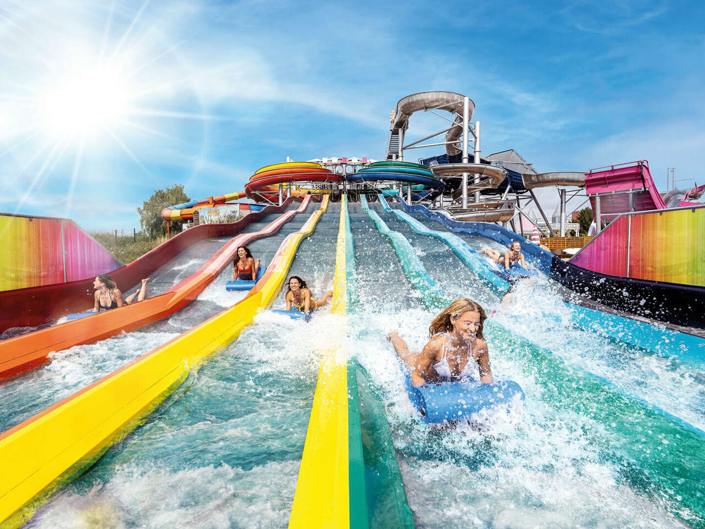 Rutschenspaß & Südseefeeling für die ganze Familie in der Therme Erding