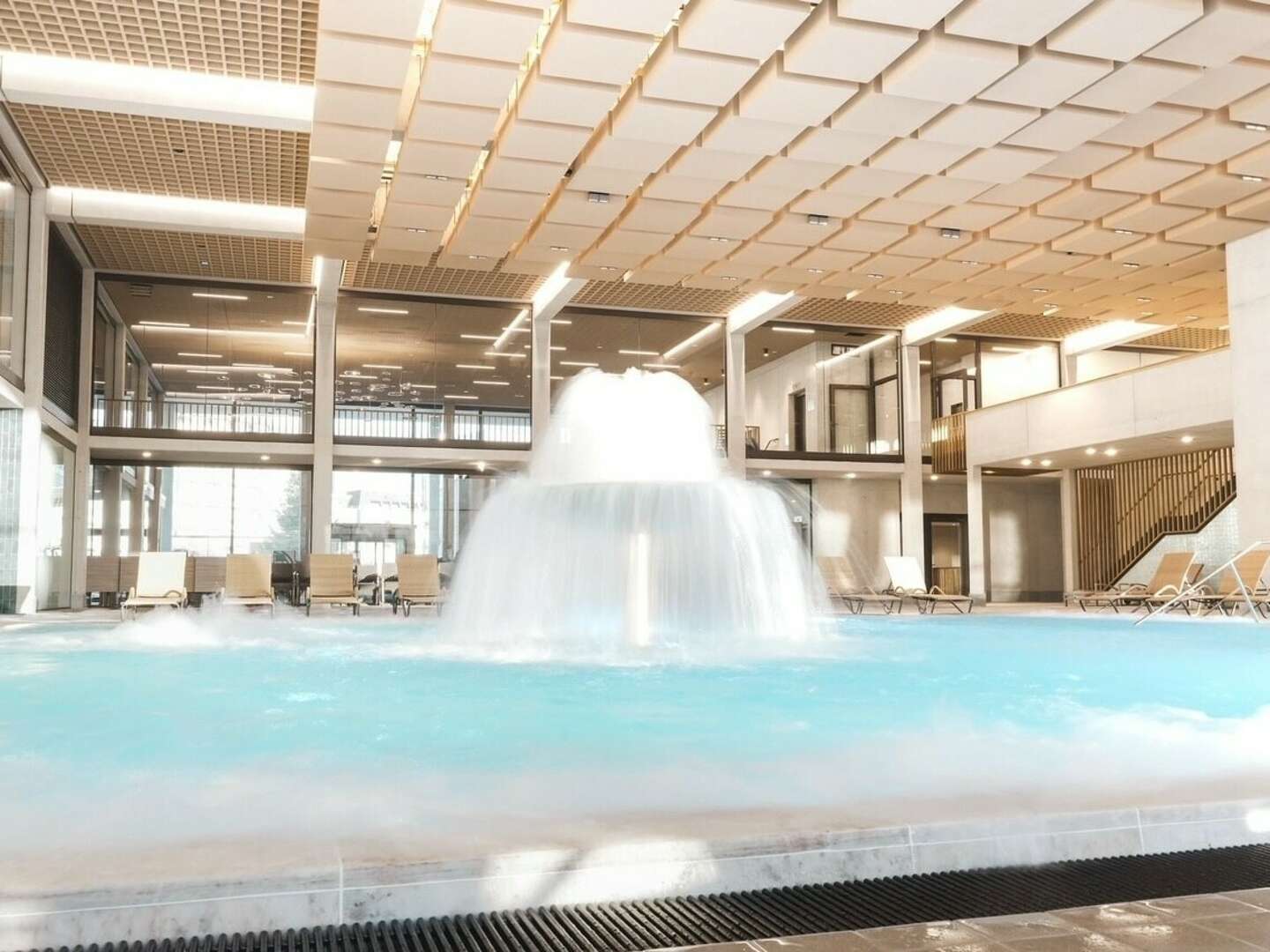 Einmal Übernachtung mit Therme + Sauna, bitte