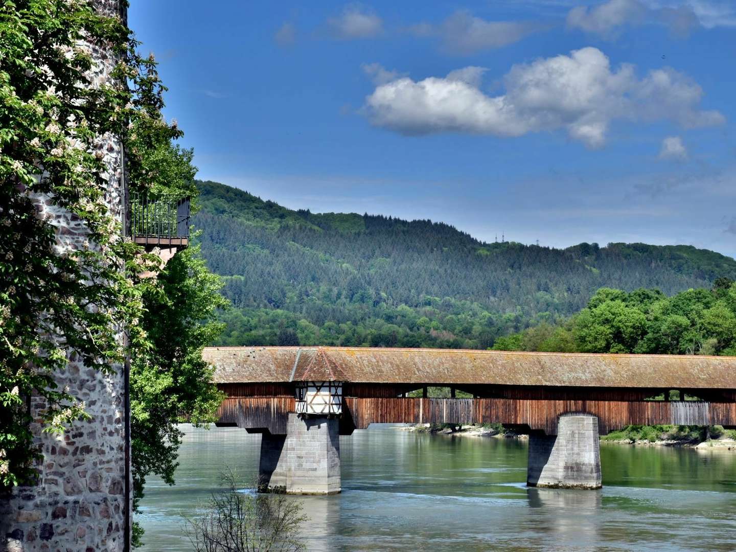 Entspannte Tage am Rhein im romantischen Bad Säckingen