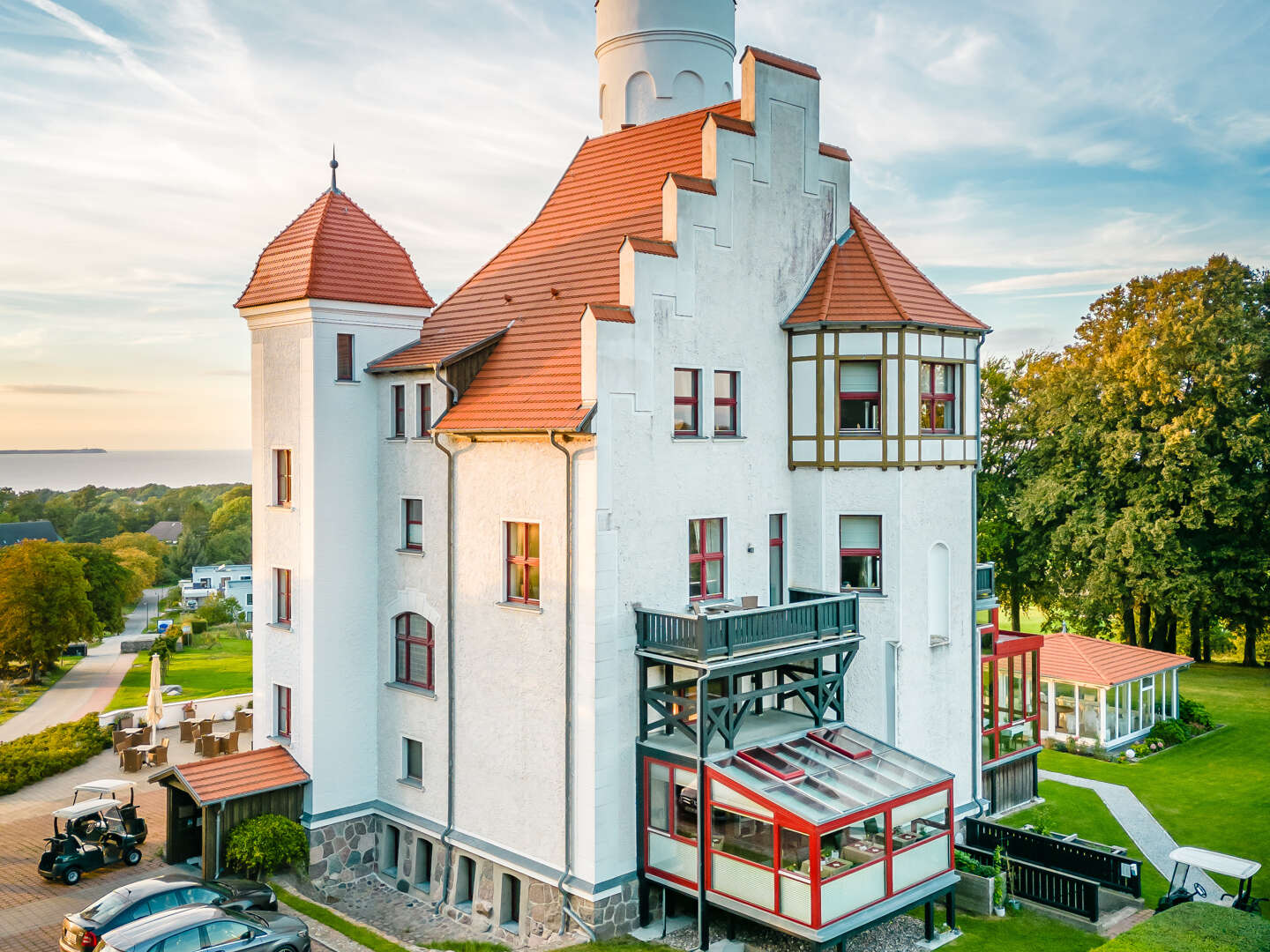 Romantische Zeit zu zweit auf Rügen inkl. einem Candle-Light Dinner im Schlossrestaurant