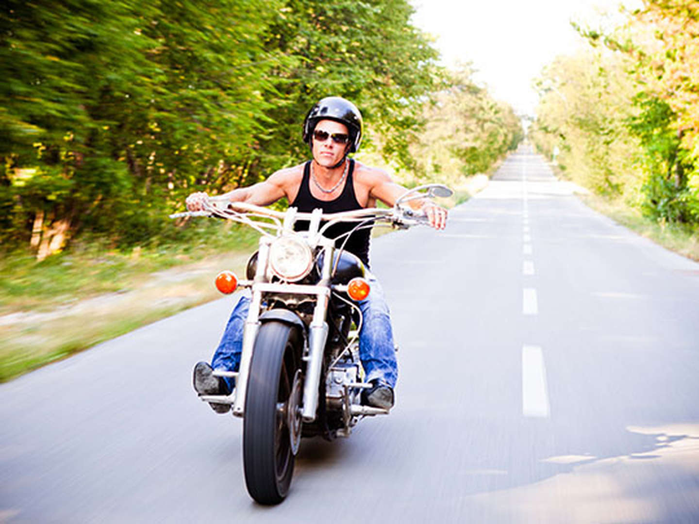 Motorradfahren an der Mosel