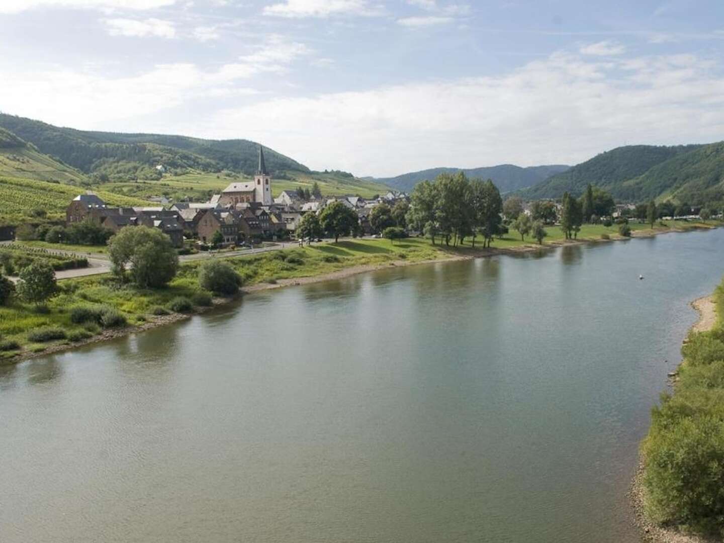 Motoradfahren an der Mosel