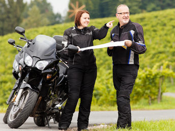 Motoradfahren an der Mosel