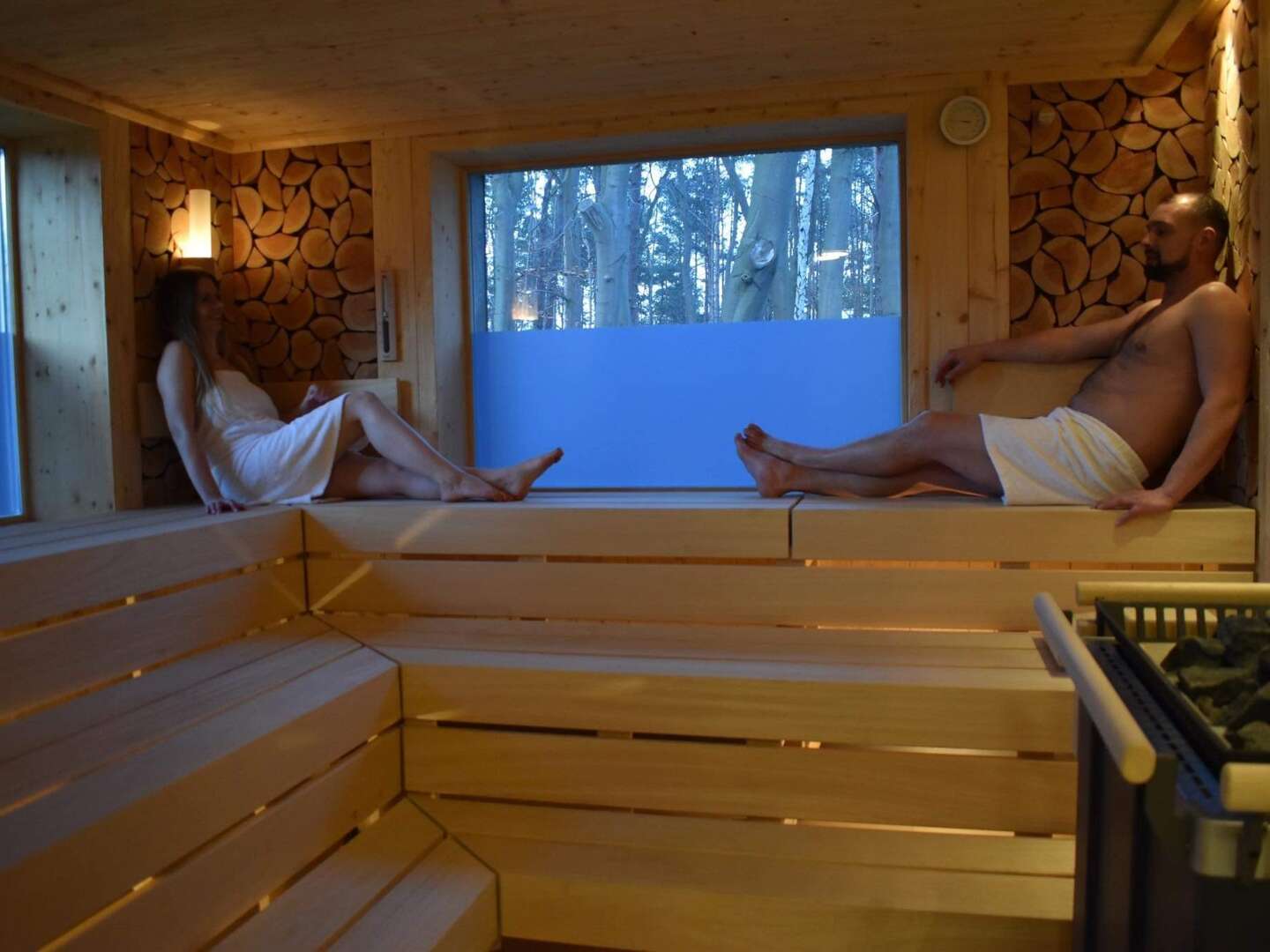 Sauna & Schlafen in der WALDOASE (3 Nächte)