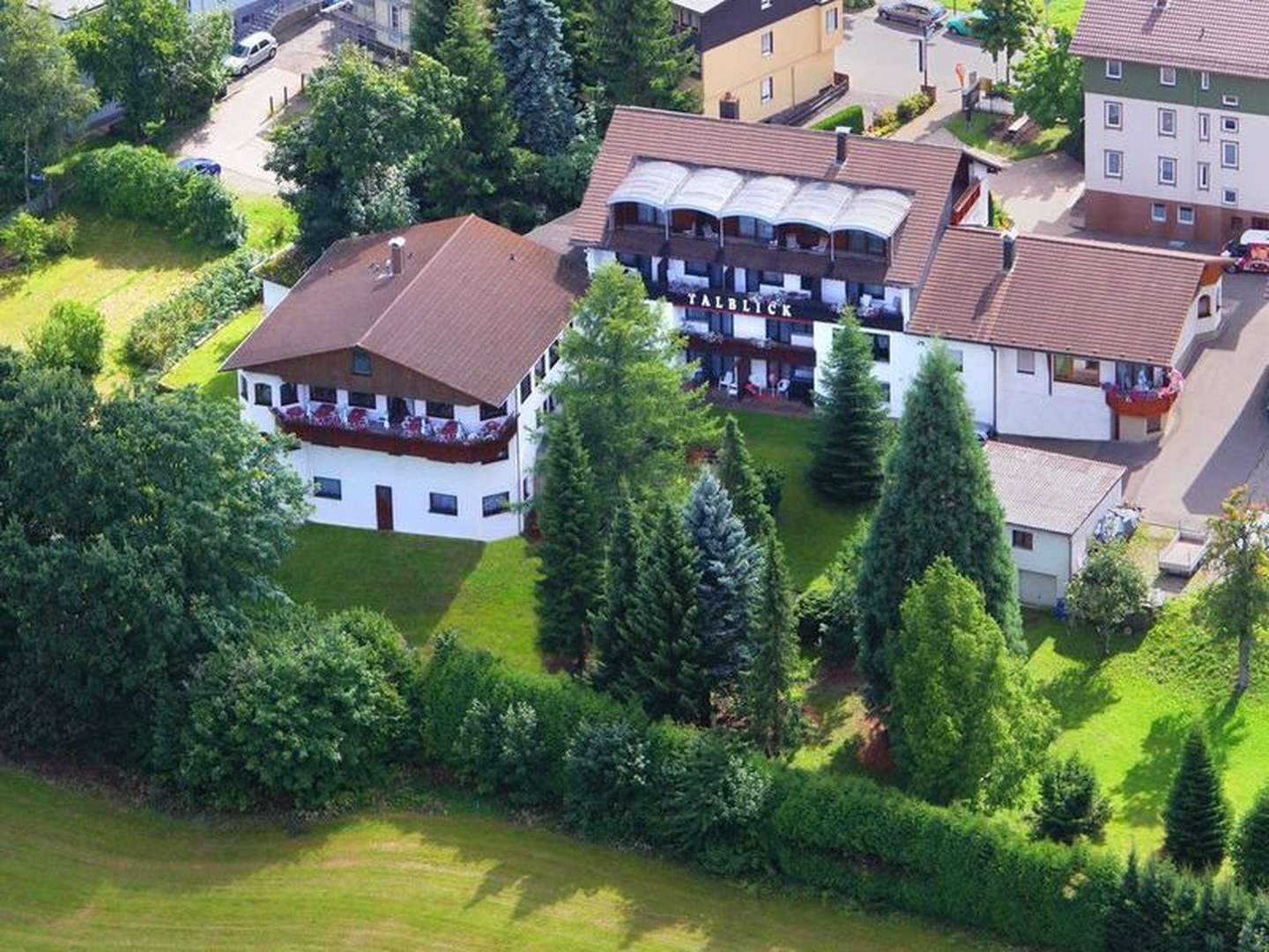 Das Hochzeitsarrangement im Schwarzwald