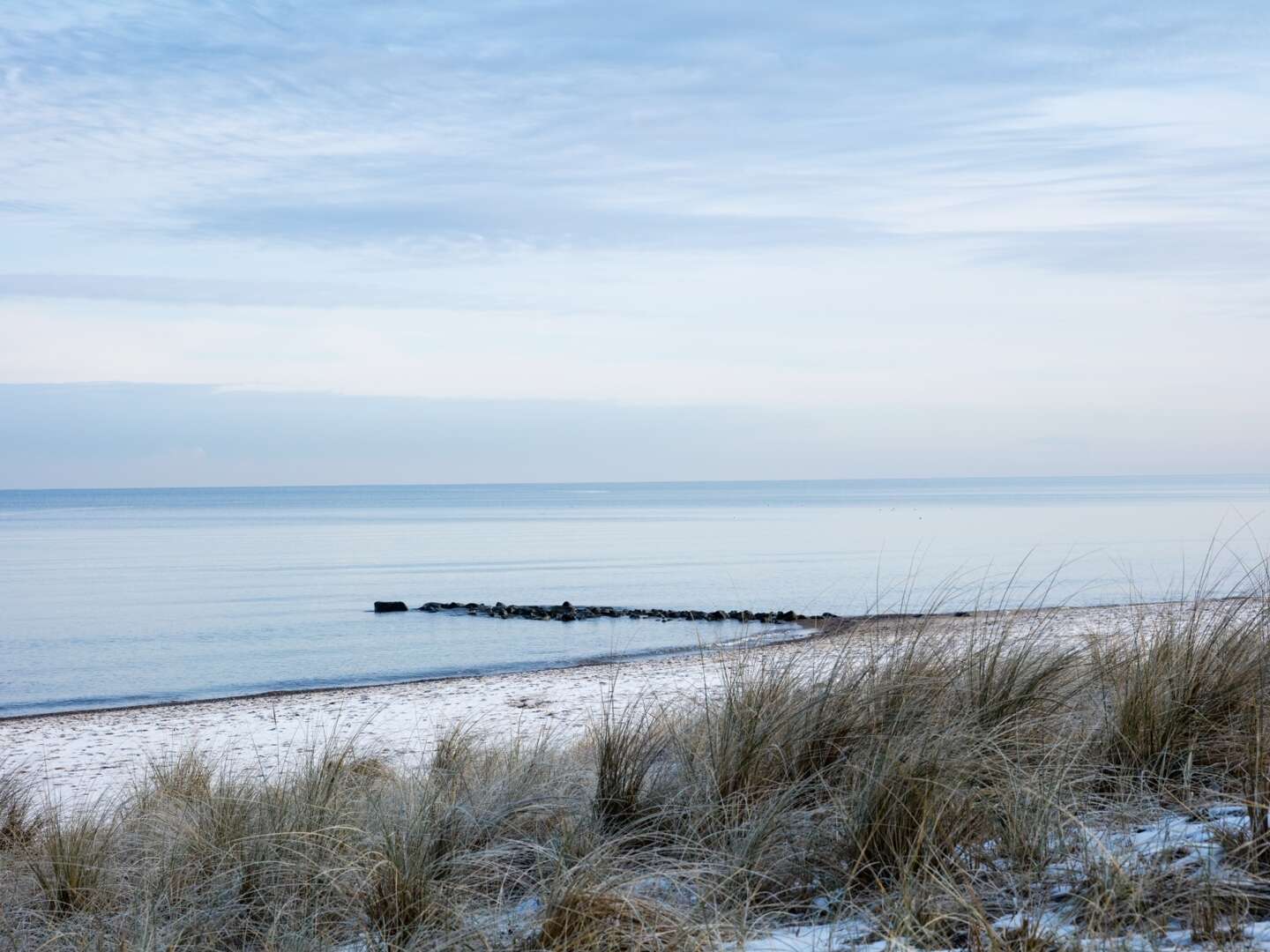 Winter an der Ostsee in Binz