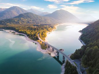 5 Tage Auszeit in Bayern am Sylvensteinsee 