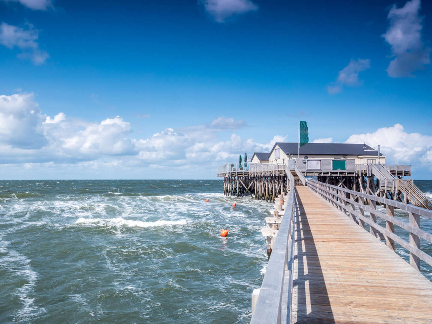 Sommerzeit in St. Peter-Ording an der Nordsee