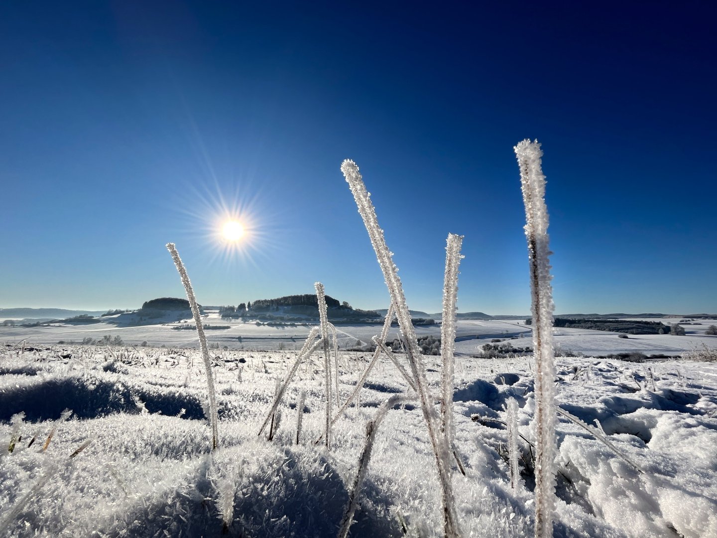 Winter- Auszeit  auf der Schwäbischen Alb