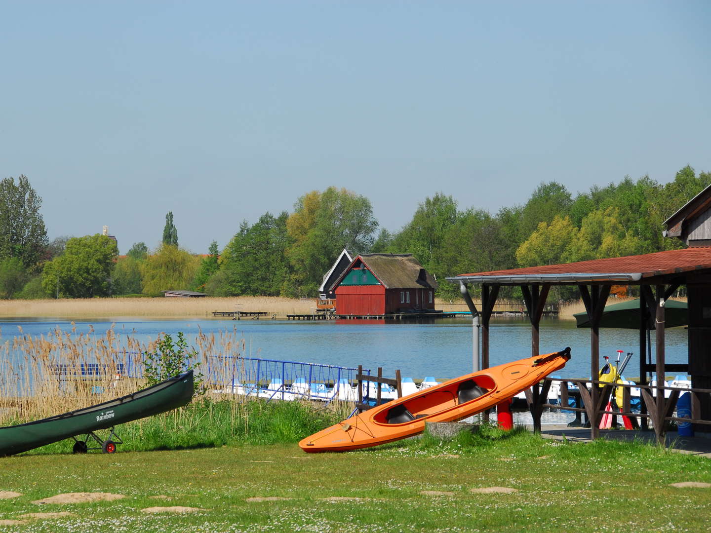 Eine Nacht direkt am Inselsee in Güstrow 