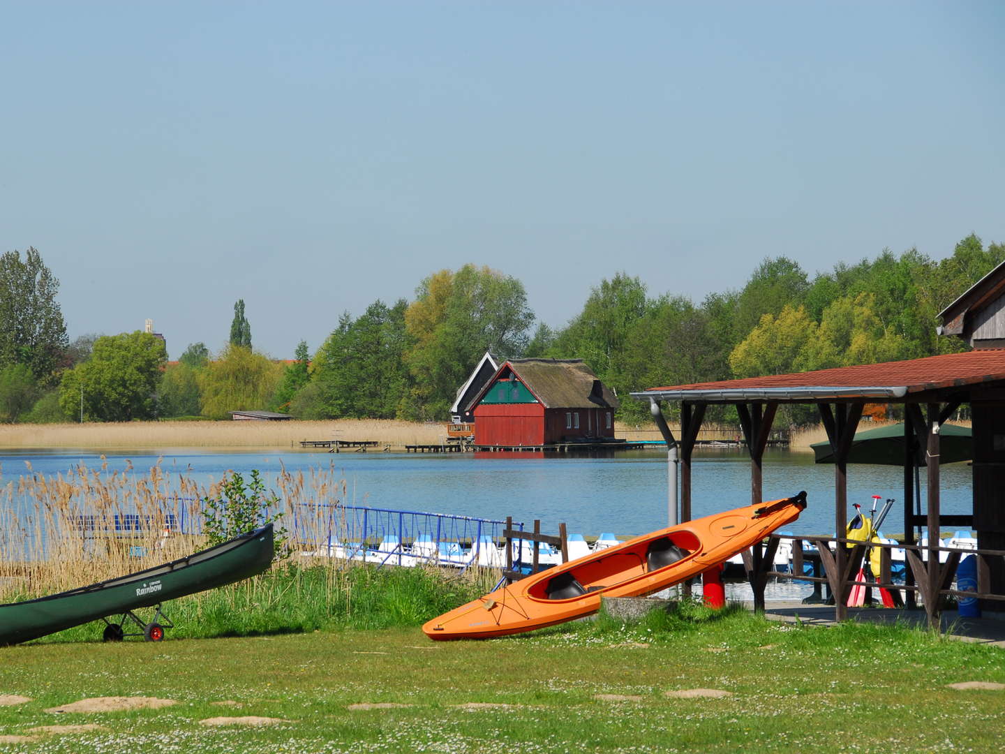 8 Tage Urlaub direkt am Inselsee Güstrow