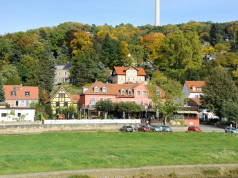 Romantik an der Elbe - 5 Tage im Hotel Elbterrasse Wachwitz - HS