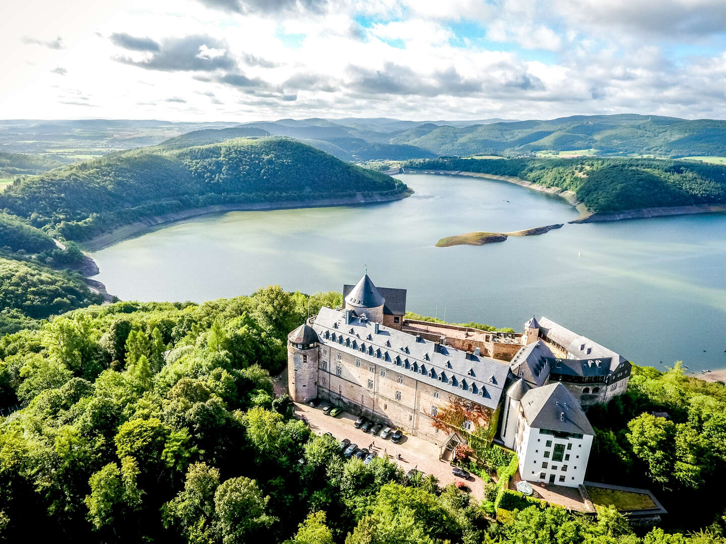 Blauer Montag am Edersee auf Schloss Waldeck