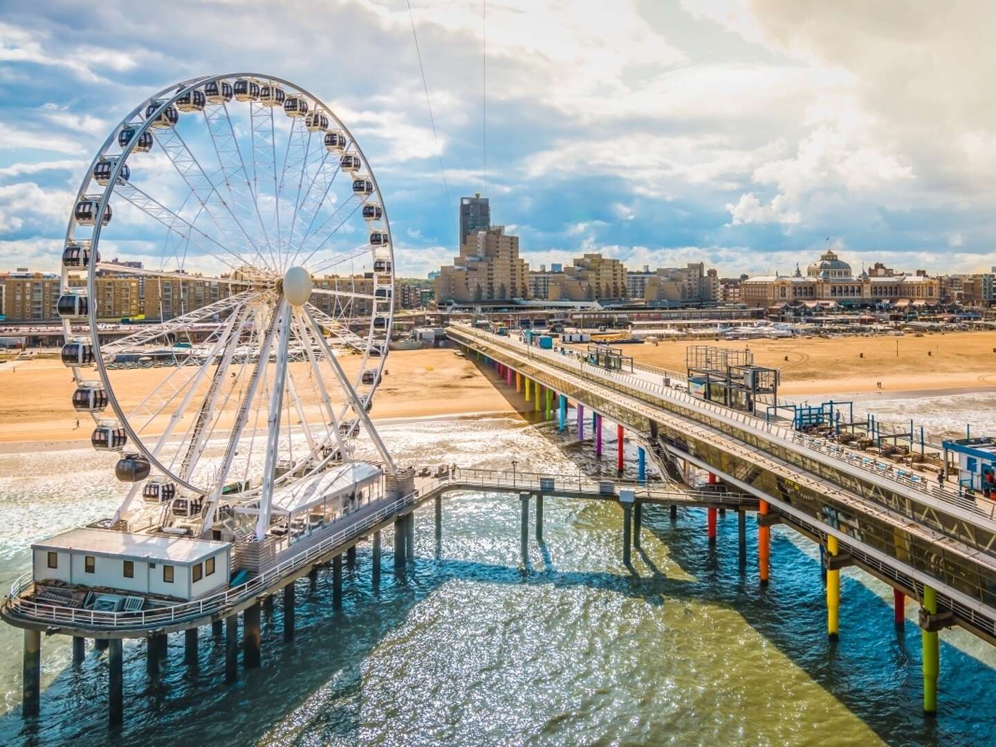 Scheveningen - schönster Strand der Niederlande inkl. Menü 2N