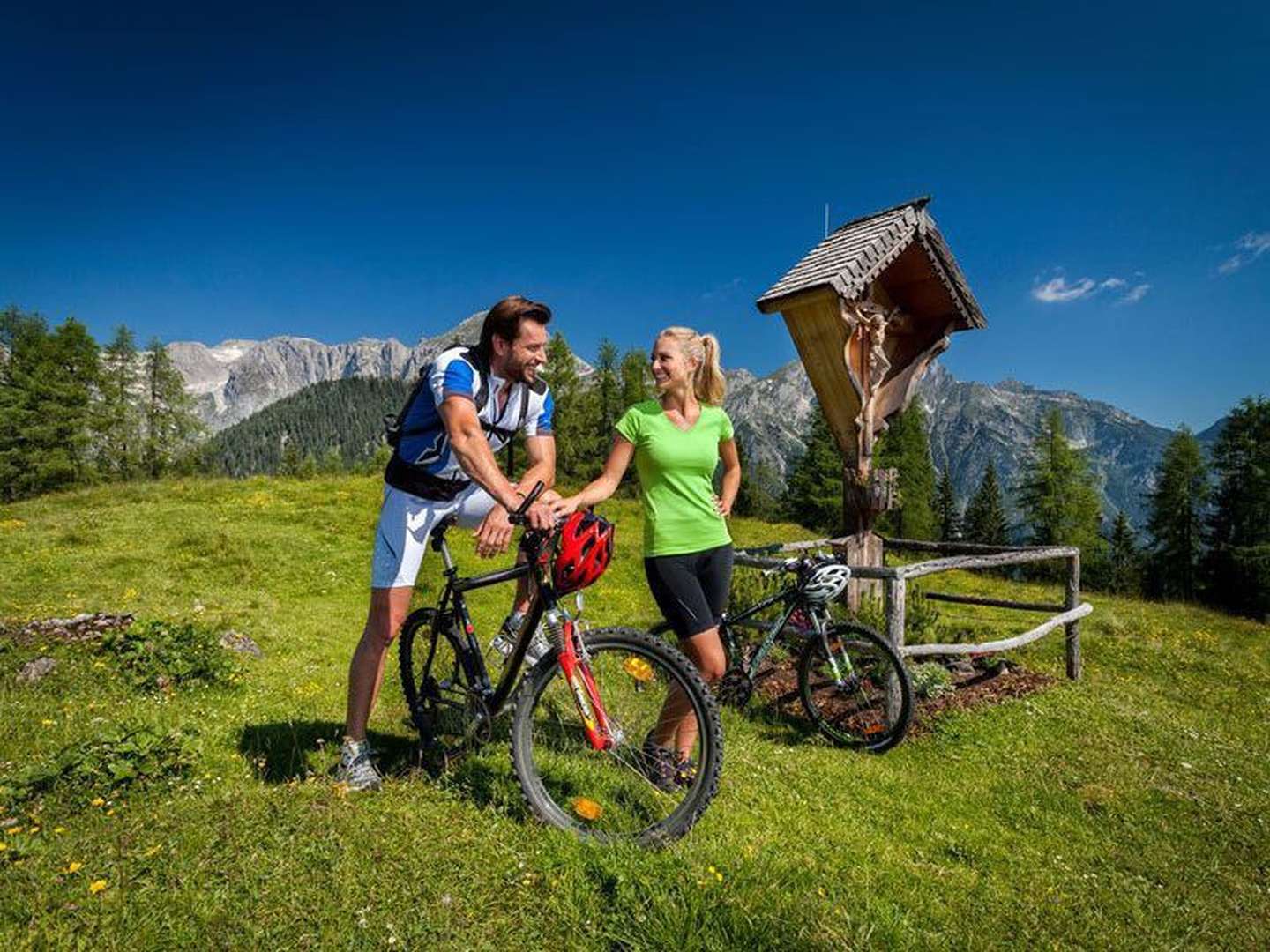 Mountainbike Kurzurlaub inkl. E-Bike im Lammertal am Tennengebirge