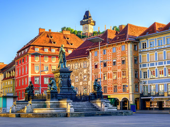 Graz & seine Sehenswürdigkeiten entdecken inkl. Schlossbergbahn & Lift