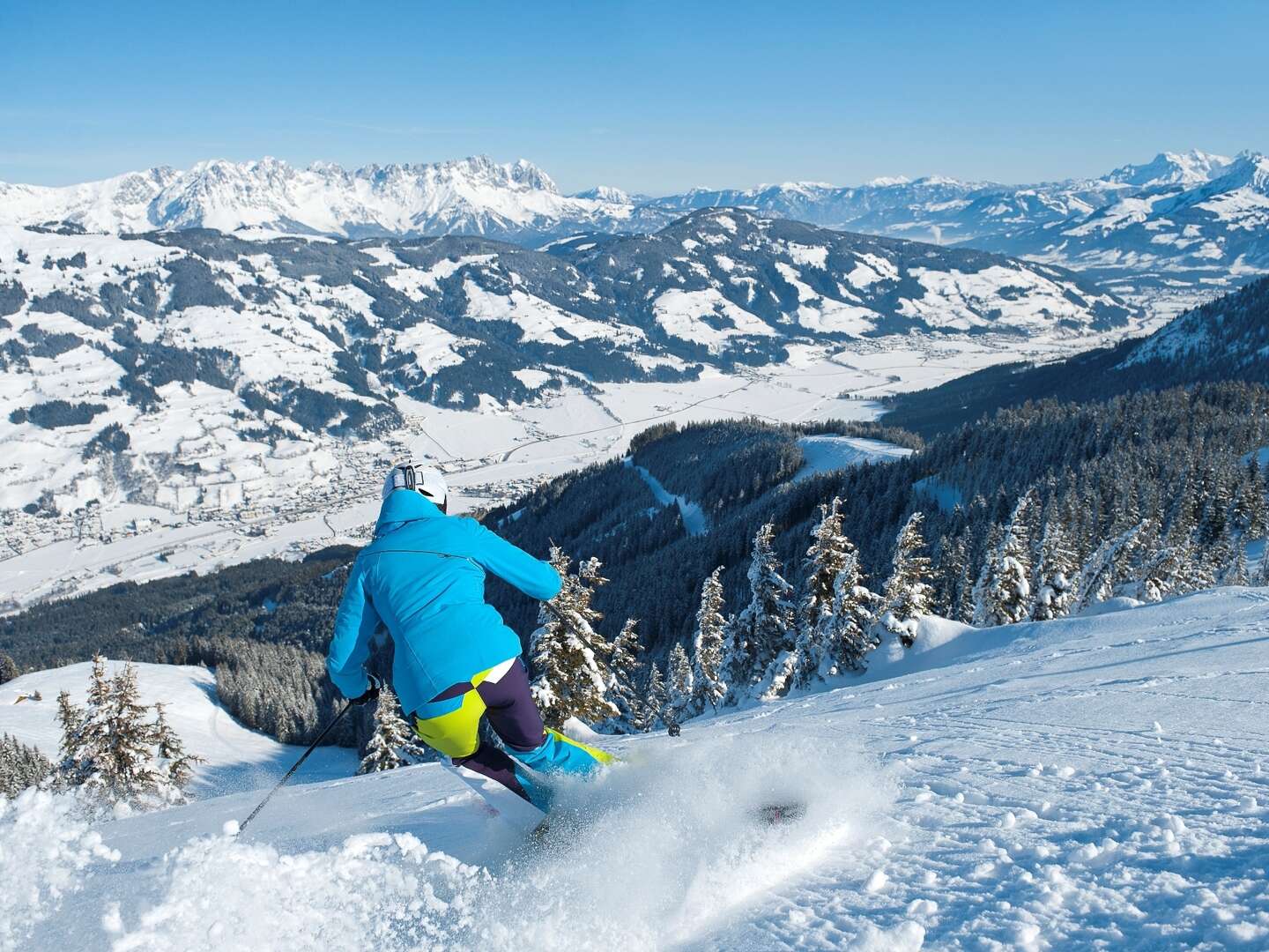 Silvester in den Kitzbüheler Alpen inkl. 6 Tages-Skipass der Bergbahn Kitzbühel | 7 Nächte 