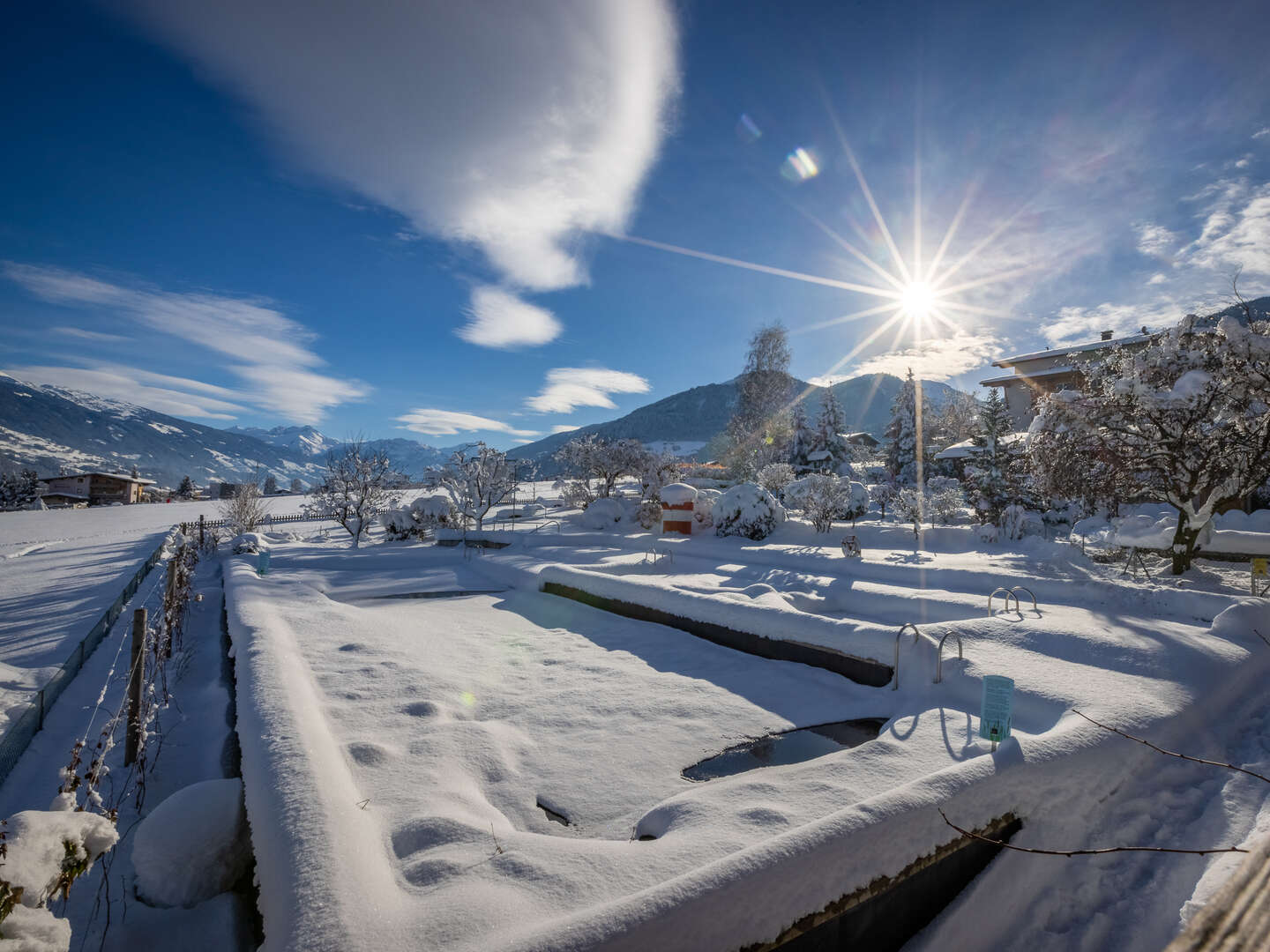 Bergwinter im Tiroler Zillertal mit Superskipass & Massage