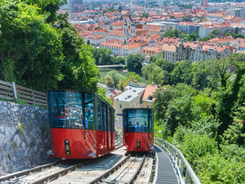 Kurzurlaub nach Graz inkl. Schlossbergbahn & Altstadtrundgang | 3 Nächte