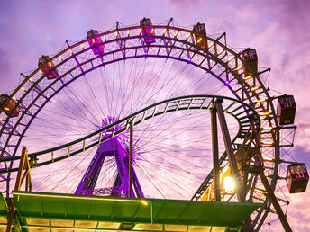 Riesenradromantik in Wien mit Blick über Prater & City | 6 Nächte