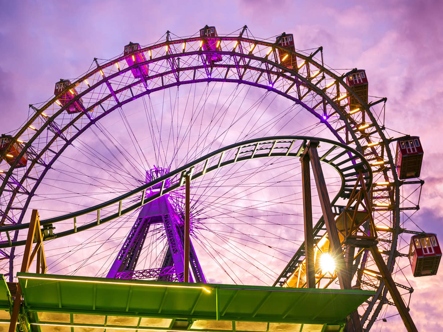 Riesenradromantik in Wien mit Blick über Prater & City | 3 Nächte