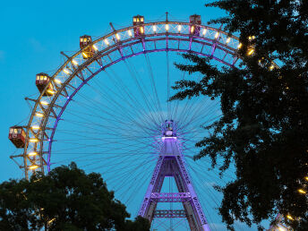 Riesenradromantik in Wien mit Blick über Prater & City | 6 Nächte