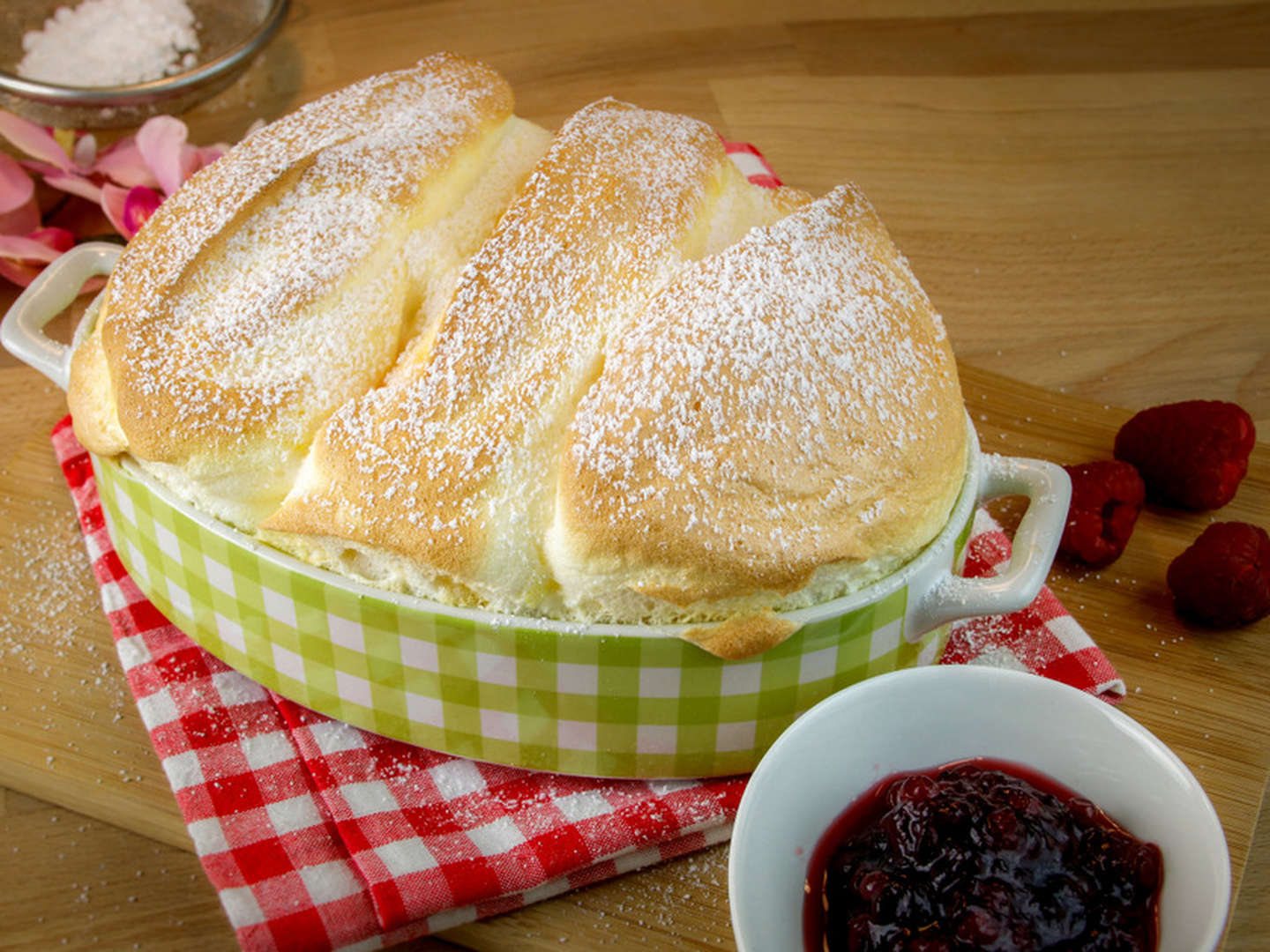 Salzburger Nockerl in der Langwies Genussherberge