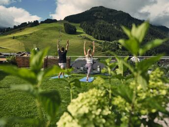 Sommerurlaub in Saalbach Hinterglemm mit Rooftop-Relax-Area | 5 Nächte