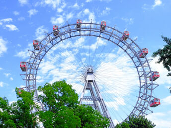 Wien hoch hinaus: eine Fahrt mit dem Riesenrad | 5 Tage