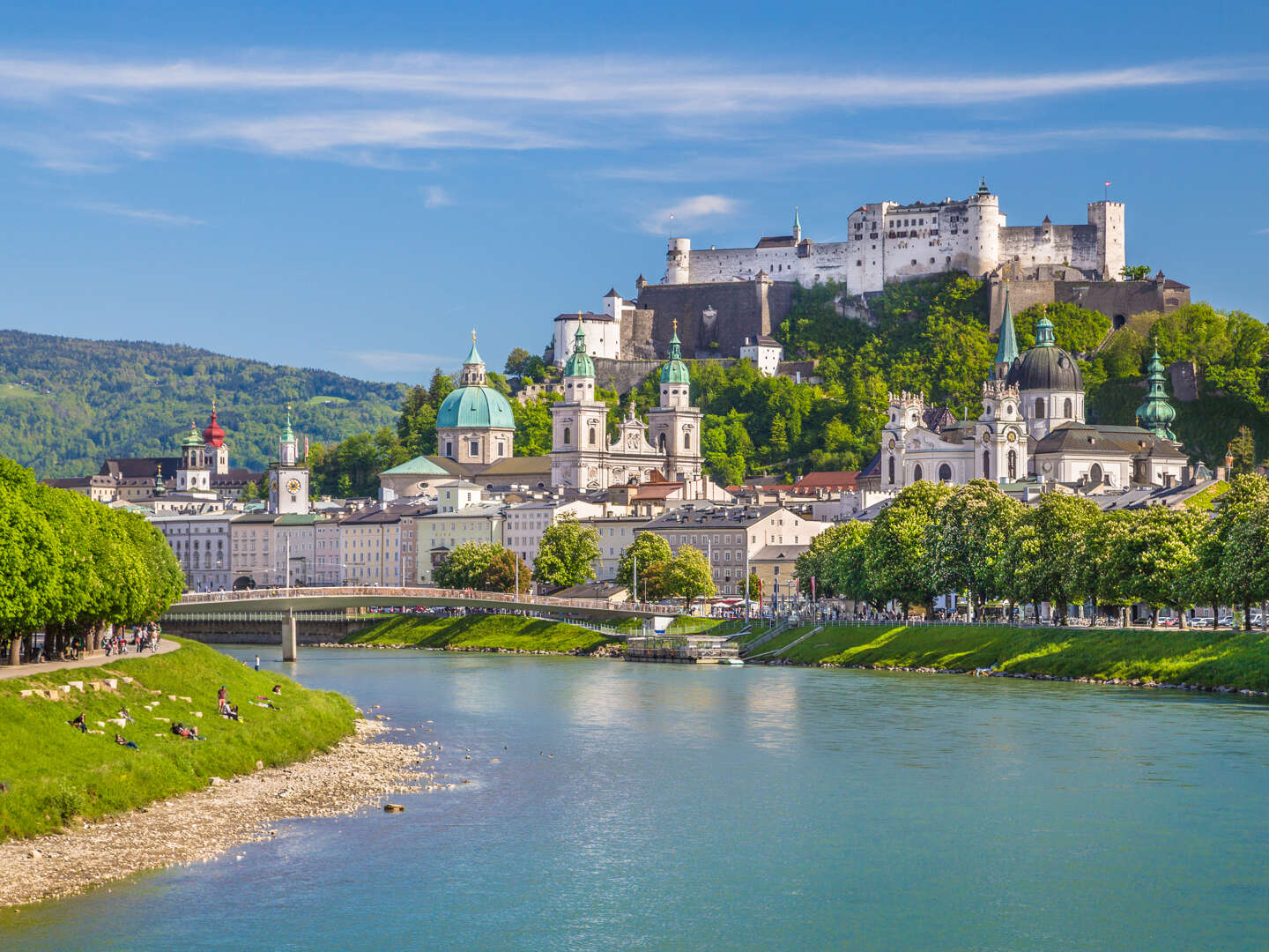 Städtetrip nach Salzburg inkl. Leihfahrräder & Prosecco | 4 Nächte