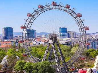 Traumhafter Blick über Wien inkl. Riesenrad Fahrt  | 6 Nächte   