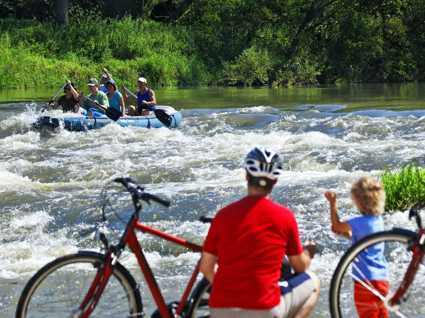 Fahrradtour am Neiße-Radweg für 4 Tage