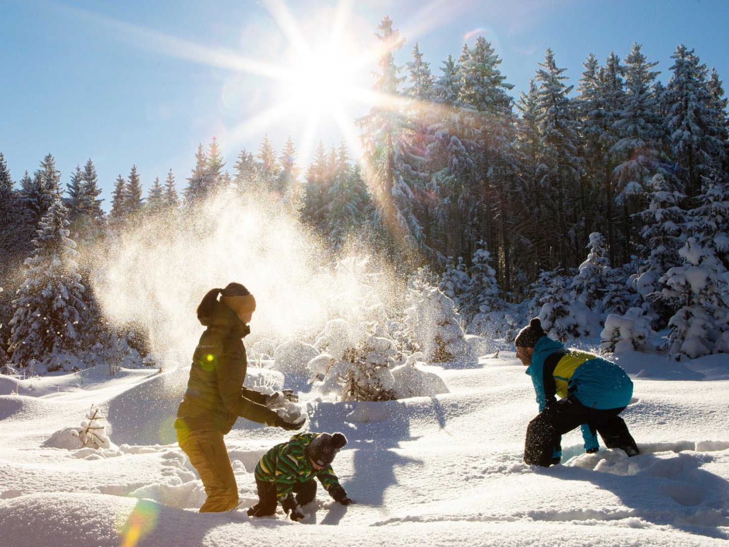 Winterzauber am Fichtelberg