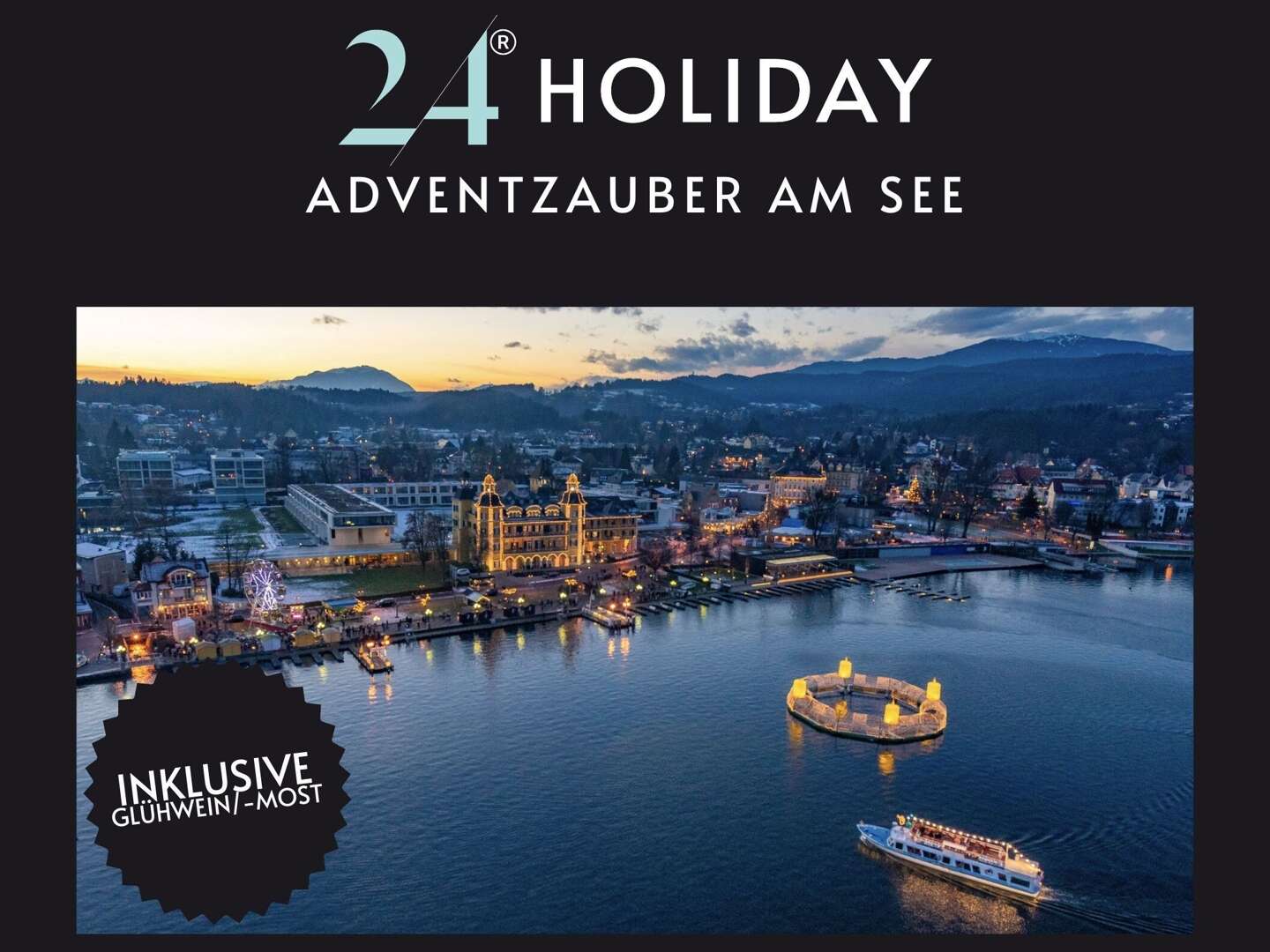 Adventzauber am See mit Glühwein / Most | 1 Nacht