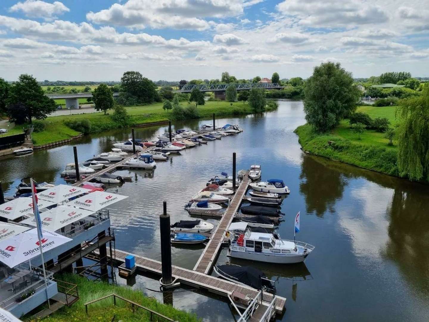 5 Tage auf dem Weserradweg in Achim bei Bremen