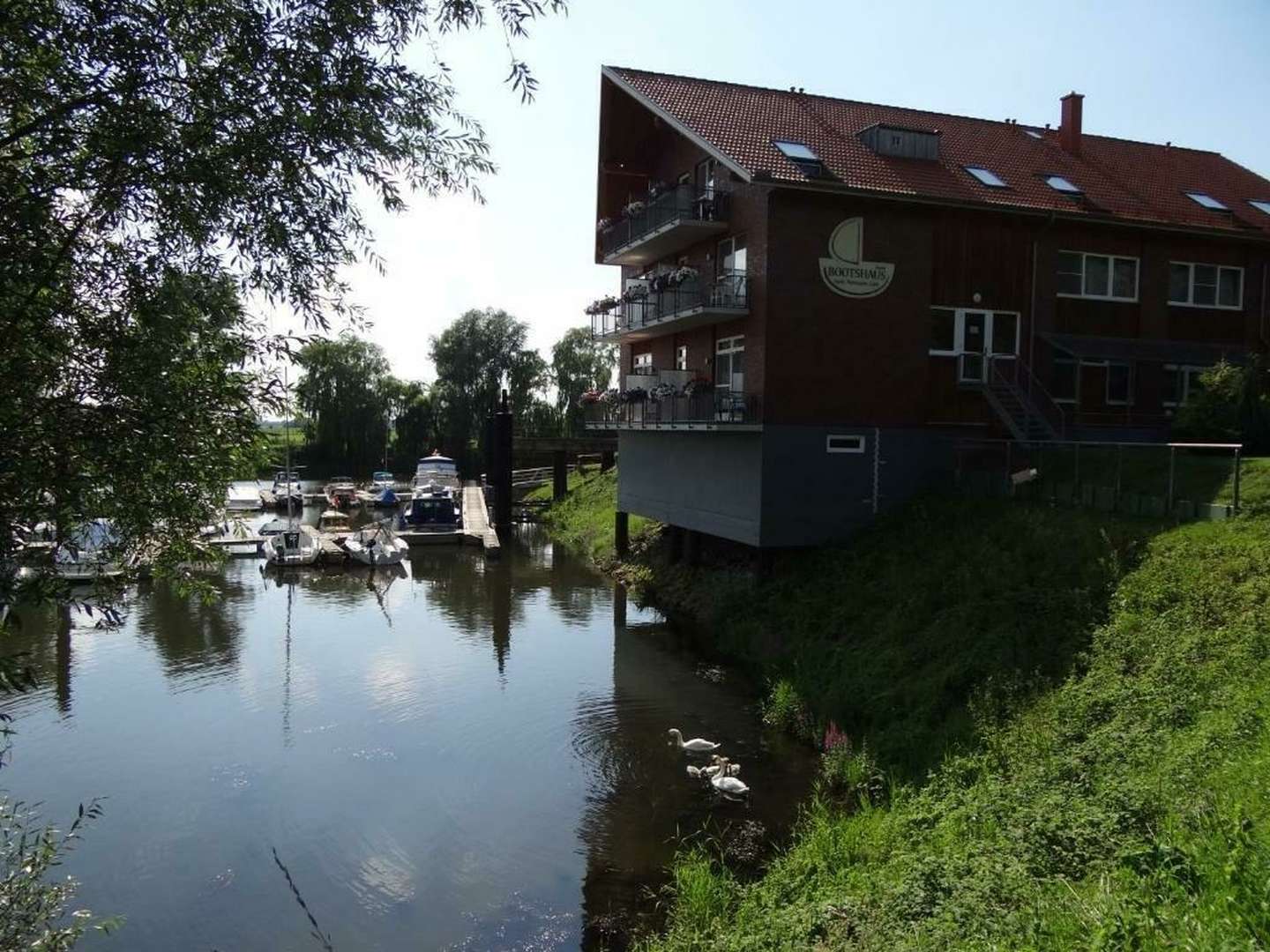 3 Tage auf dem Weserradweg in Achim bei Bremen