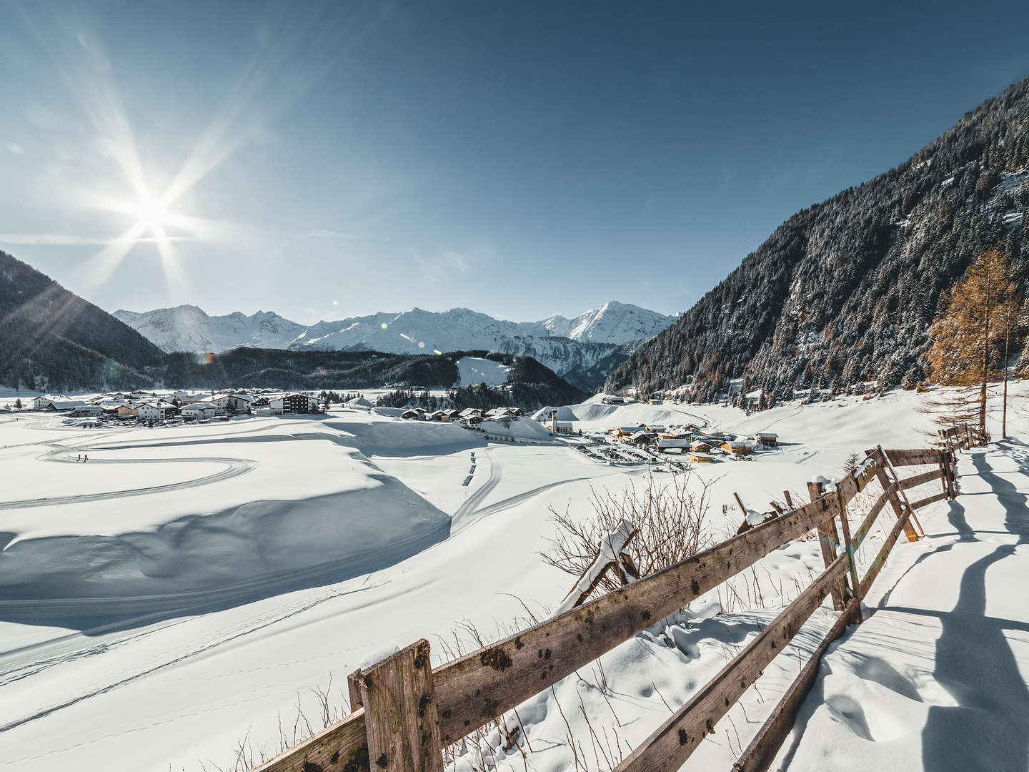 Kurzurlaub in den Bergen in Niederthai im Ötztal