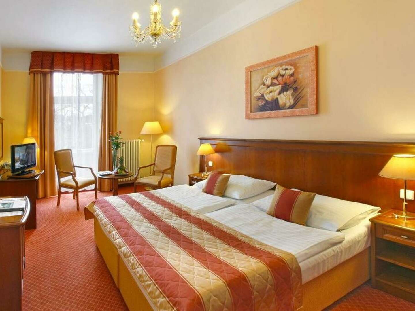 Kurzaufenthalt mit Halbpension in Marienbad im Ensana Centralni Lazne Maria Spa Hotel - 2 Nächte   